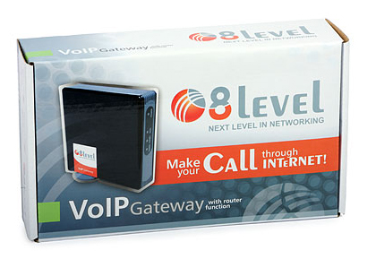 Bramka/router VoIP 8level IPG-802 - Routery, Access Pointy
